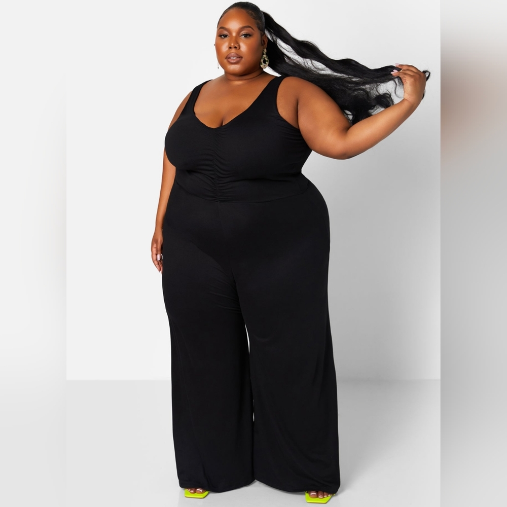 Rebdolls Black Sleeveless Jumpsuit